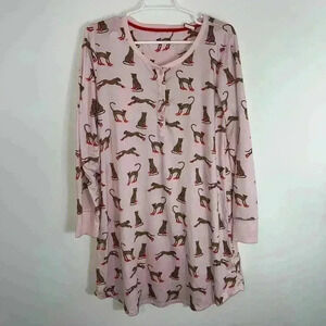 KATE SPADE SOFT PINK LOUNGE PJ DRESS
